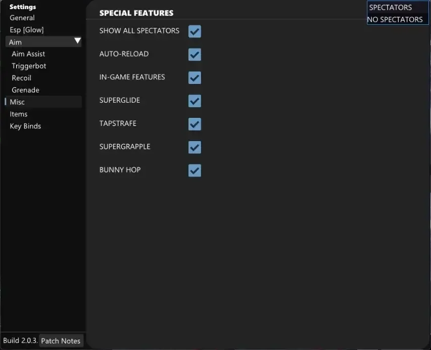 Hile ekran görüntüsü CLUTCH APEX DMA oyunda Apex Legends