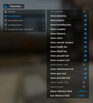 Ekran görüntüsü 5 hile için MASON FULL oyunda Apex Legends