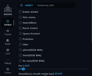 Screenshot 1 für den Cheat MASON INTERNAL im Spiel Apex Legends