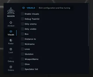 Screenshot 2 für den Cheat MASON INTERNAL im Spiel Apex Legends