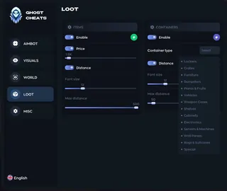 Ekran görüntüsü 2 hile için GHOST oyunda ARC Raiders