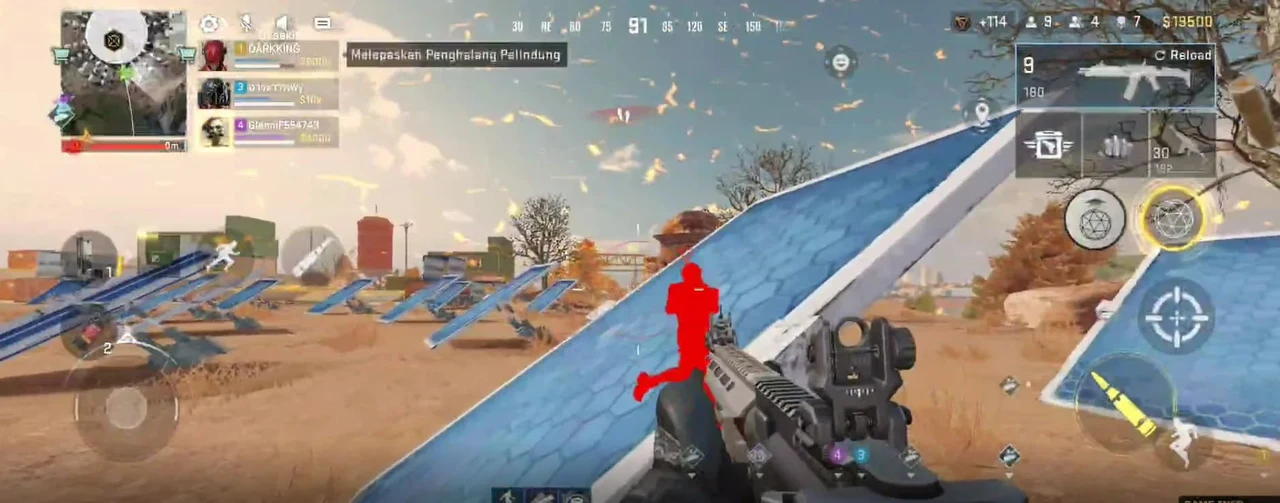 Screenshot des Cheats ATTIC im Spiel BloodStrike