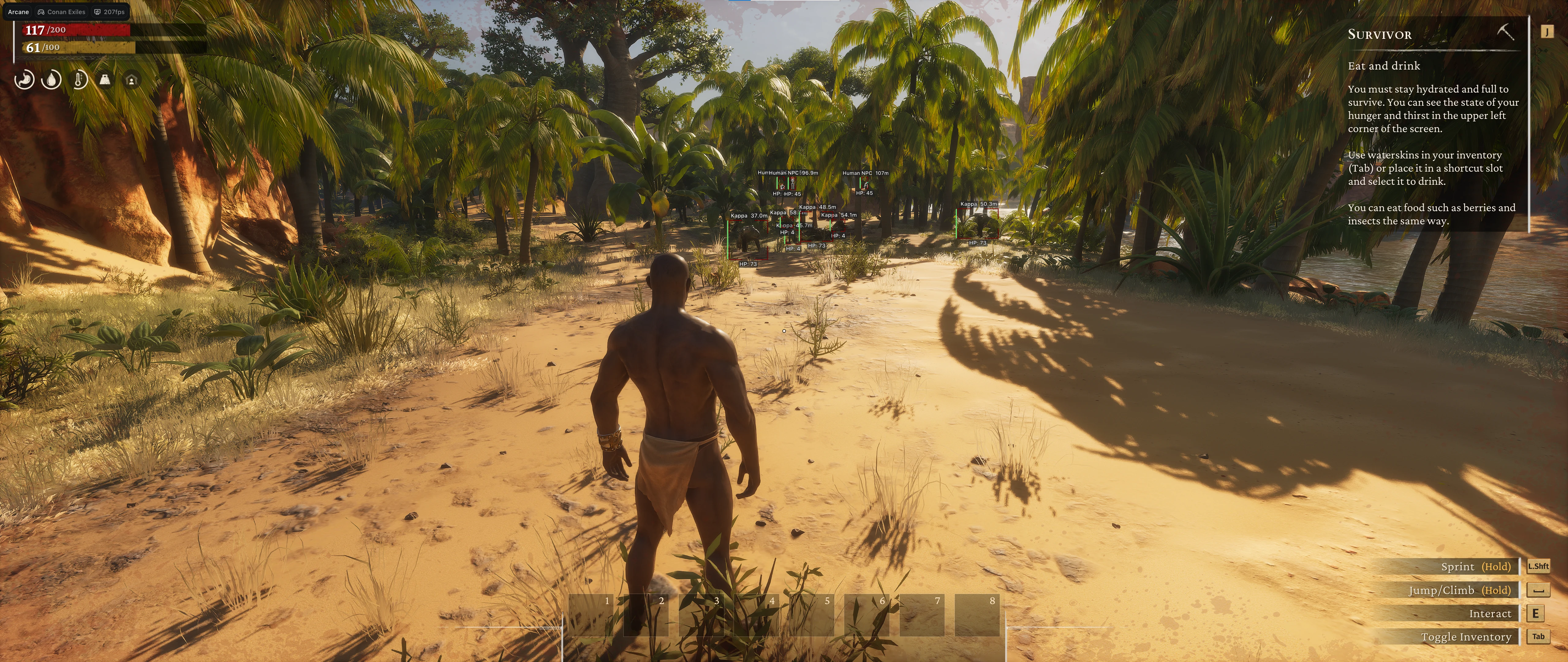 Ekran görüntüsü 5 hile için ARCANE oyunda Conan Exiles