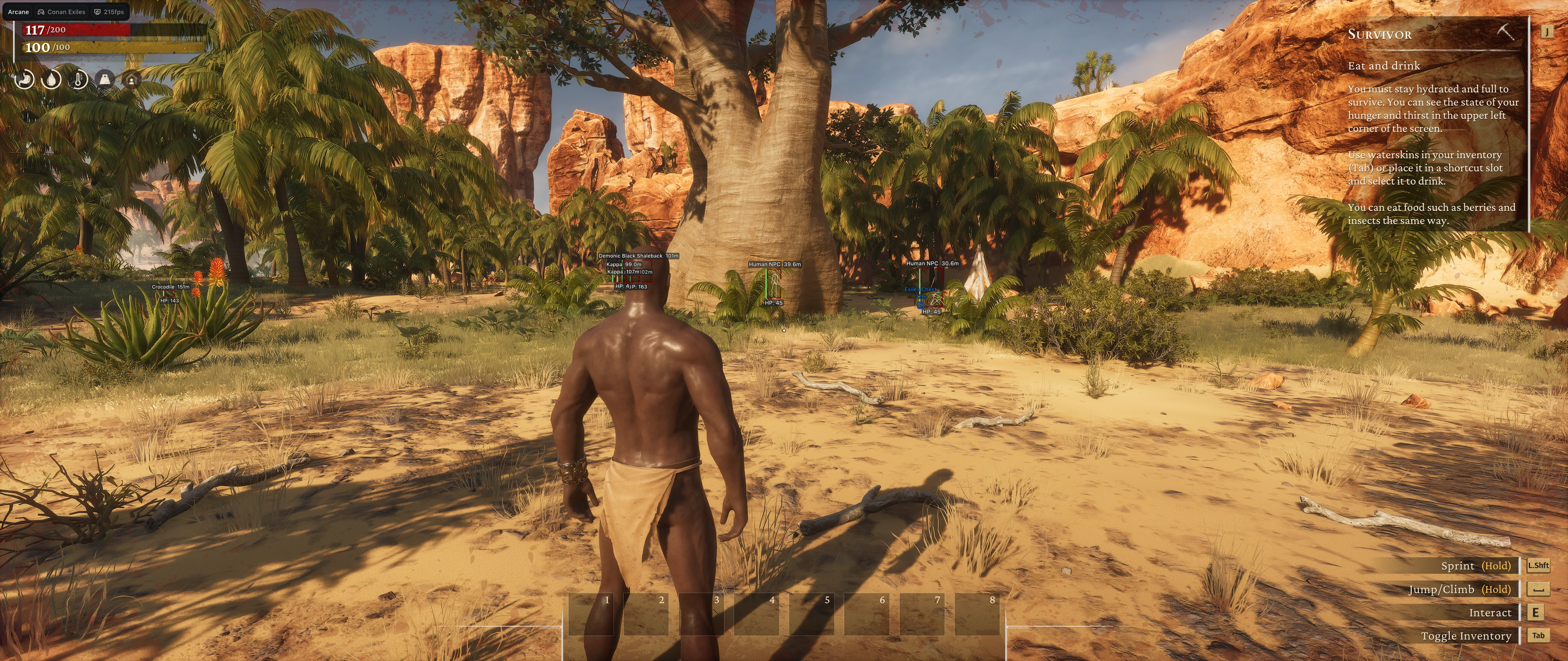 Ekran görüntüsü 6 hile için ARCANE oyunda Conan Exiles