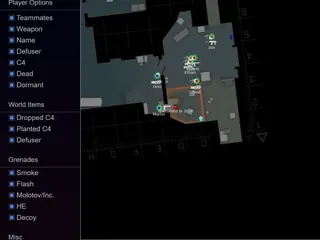 Screenshot 1 für den Cheat NF LIGHT CS2 DMA im Spiel CS2