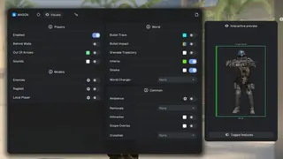 Screenshot 1 für den Cheat MASON INTERNAL im Spiel CS2