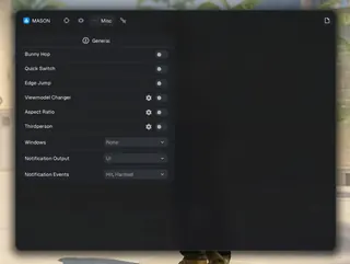 Screenshot 2 für den Cheat MASON INTERNAL im Spiel CS2