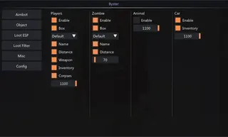 Screenshot 5 für den Cheat BYSTER im Spiel Dayz
