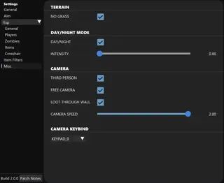 Ekran görüntüsü 3 hile için CLUTCH DAYZ DMA oyunda Dayz