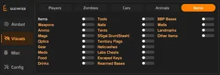 Скриншот 7 для чита ELEVATED DAYZ DMA в игре Dayz