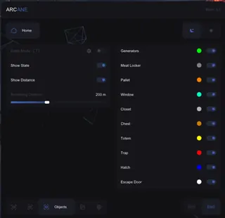 Screenshot 4 for cheat ARCANE in-game Dead by Daylight (Dbd)