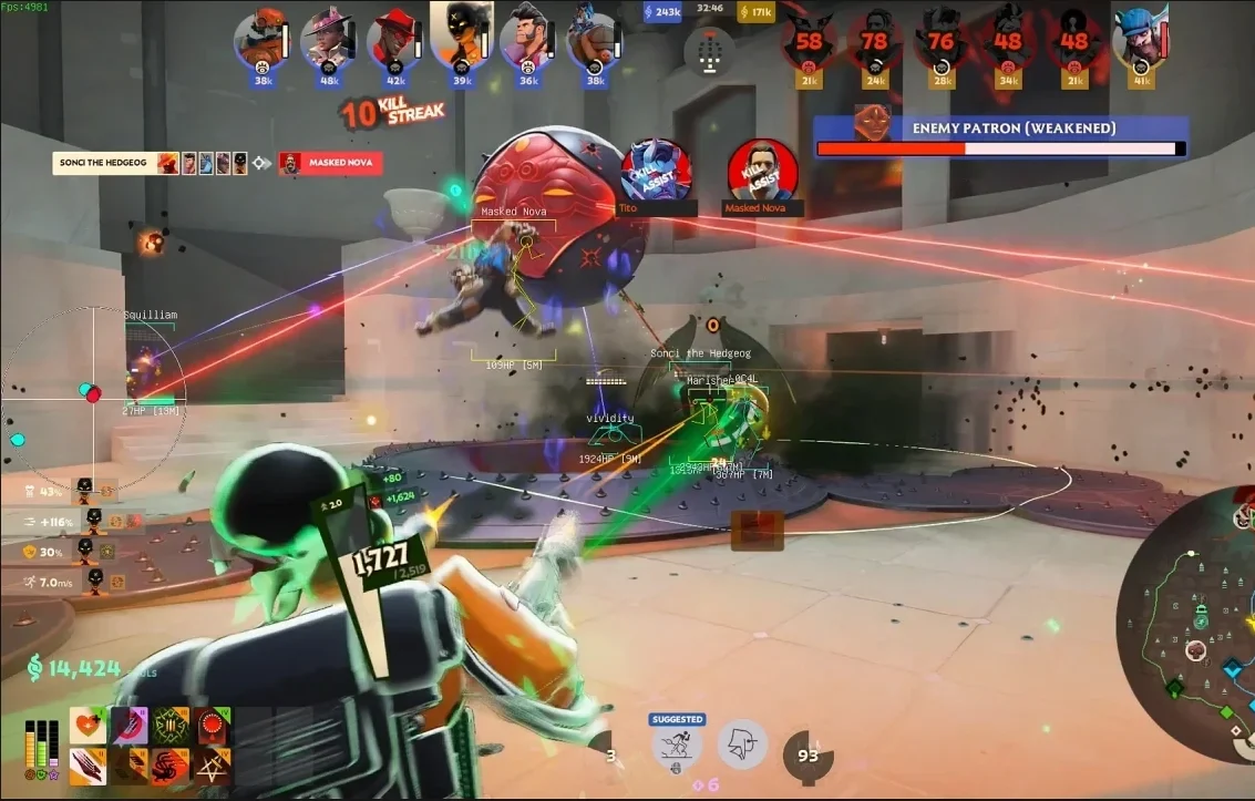 Screenshot des Cheats DEADLOCK CLUTCH DMA im Spiel DeadLock