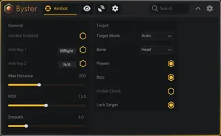 Screenshot 2 for cheat BYSTER in-game DeadSide