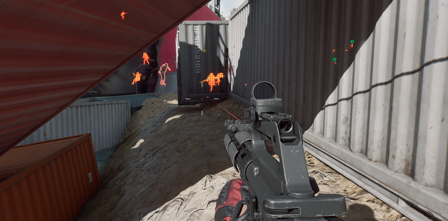 Screenshot des Cheats GHOST CHAMS im Spiel Delta Force