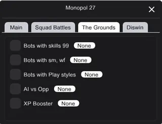 截图 1 的作弊器 MONOPOL TRAINER 游戏中 EA SPORTS FC 27