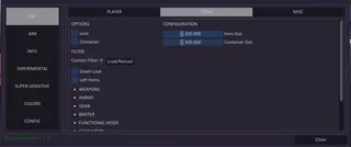 Screenshot 2 für den Cheat SHACK PRIVATE im Spiel Escape From Tarkov