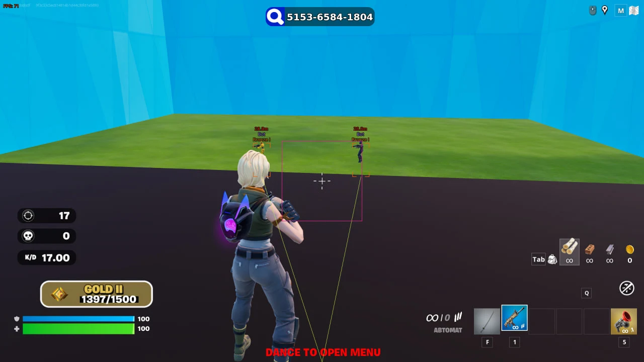 截图 4 的作弊器 COURIERSCRIPT 游戏中 Fortnite
