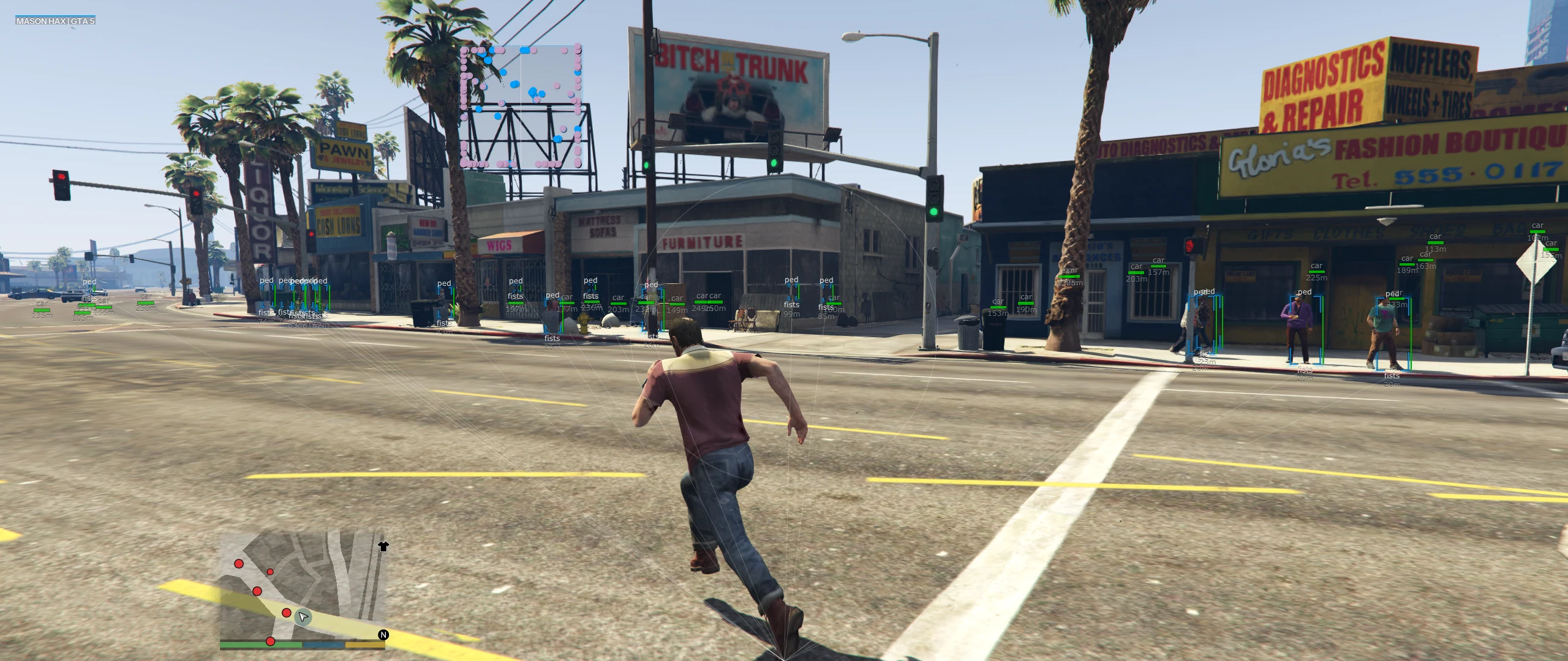 Screenshot 2 für den Cheat MASON RP im Spiel GTA 5