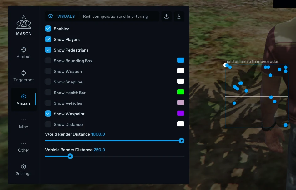 Screenshot 6 für den Cheat MASON RP im Spiel GTA 5
