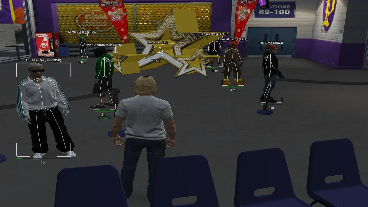 Скриншот чита VANISH DMA в игре GTA 5