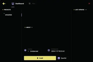 Скриншот 1 для чита ANCIENT в игре HWID Spoofer