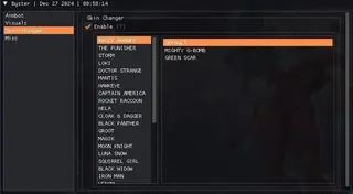 Screenshot 4 for cheat BYSTER in-game Marvel Rivals