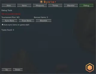 Ekran görüntüsü 4 hile için BYSTER oyunda Megabonk