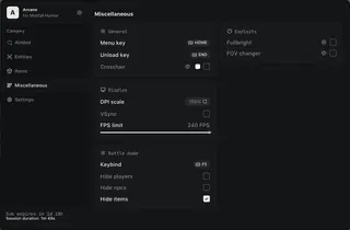 Screenshot 10 für den Cheat ARCANE im Spiel Mistfall Hunter