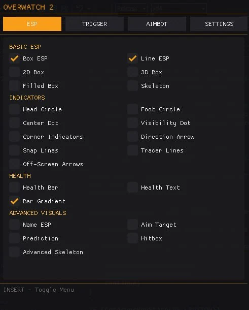 Screenshot 3 for cheat MASON in-game Overwatch