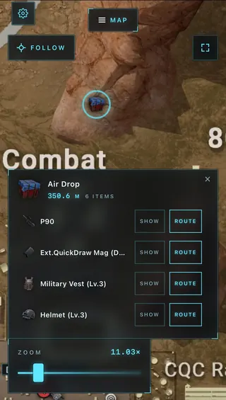 Ekran görüntüsü 1 hile için ARCANE RADAR oyunda Pubg