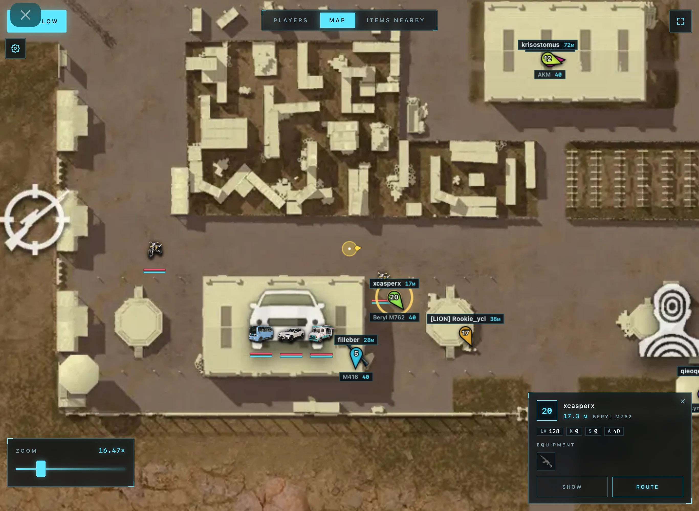 Screenshot 3 for cheat ARCANE RADAR in-game Pubg