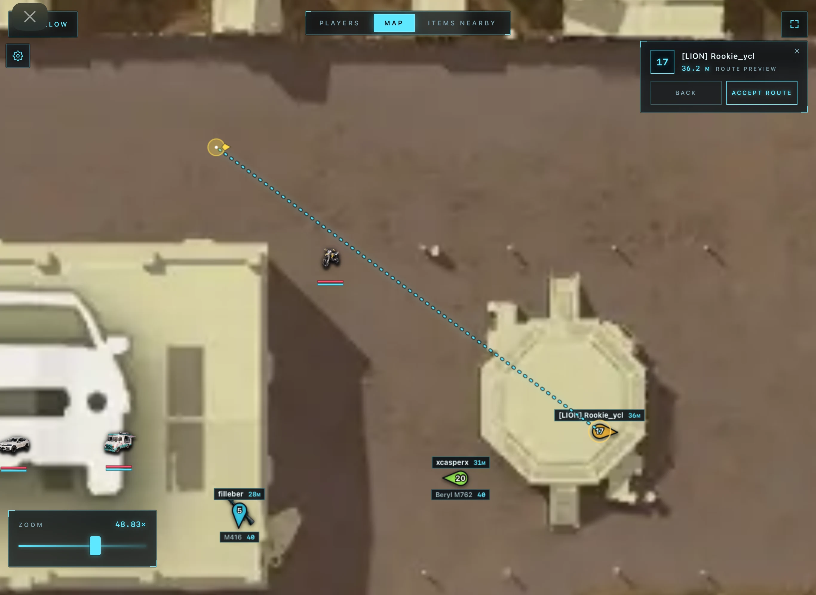 Screenshot 4 for cheat ARCANE RADAR in-game Pubg