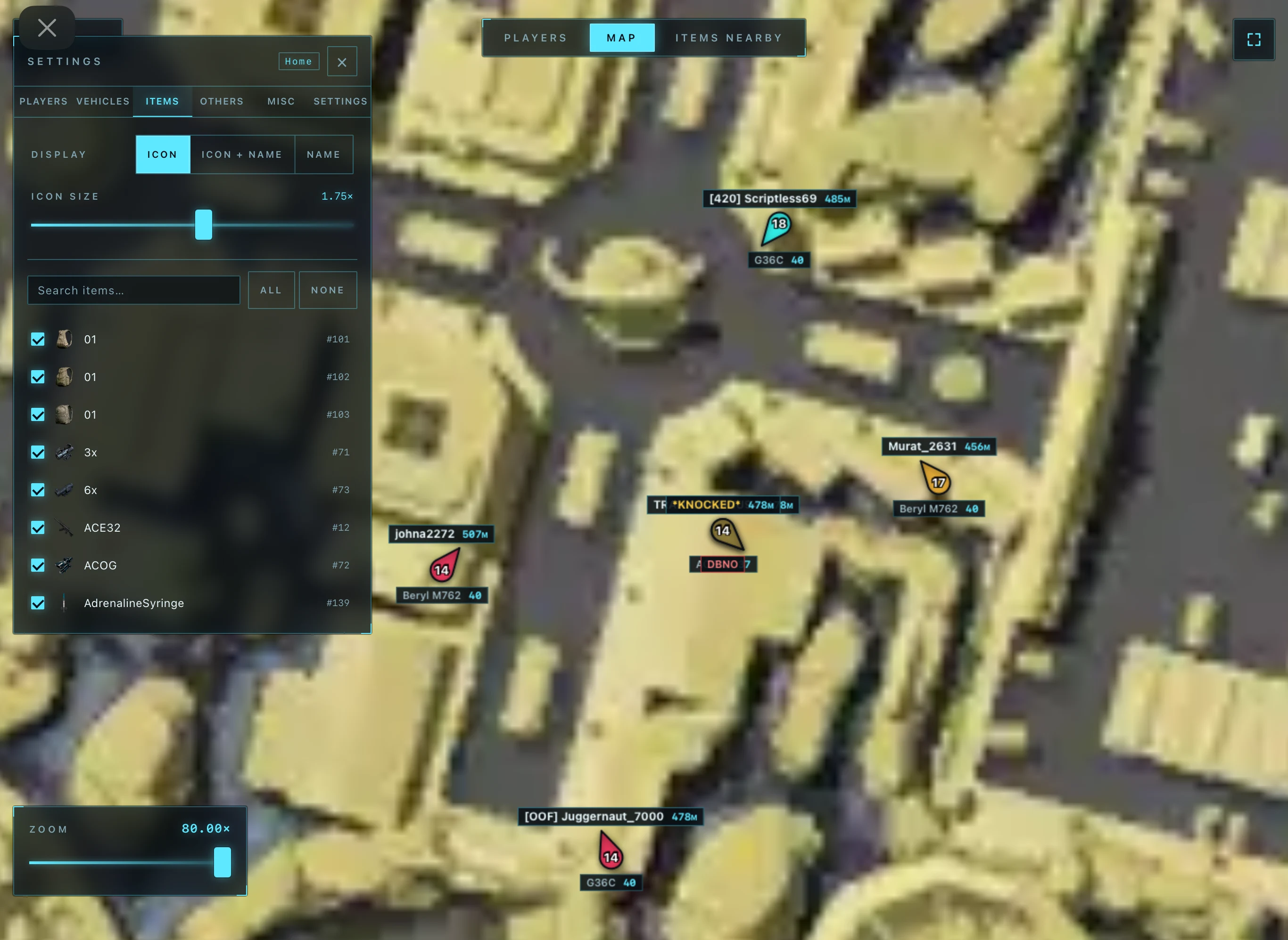 Screenshot 11 for cheat ARCANE RADAR in-game Pubg