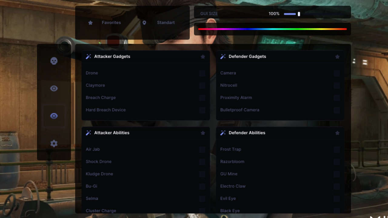 Screenshot 5 für den Cheat UDP im Spiel Rainbow Six Siege