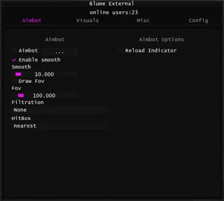 截图 2 的作弊器 BLUME 游戏中 Rust