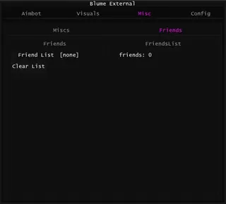 截图 1 的作弊器 BLUME 游戏中 Rust