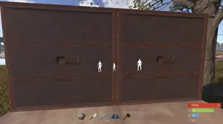 Screenshot 1 für den Cheat COURIERSCRIPT CHAMS im Spiel Rust