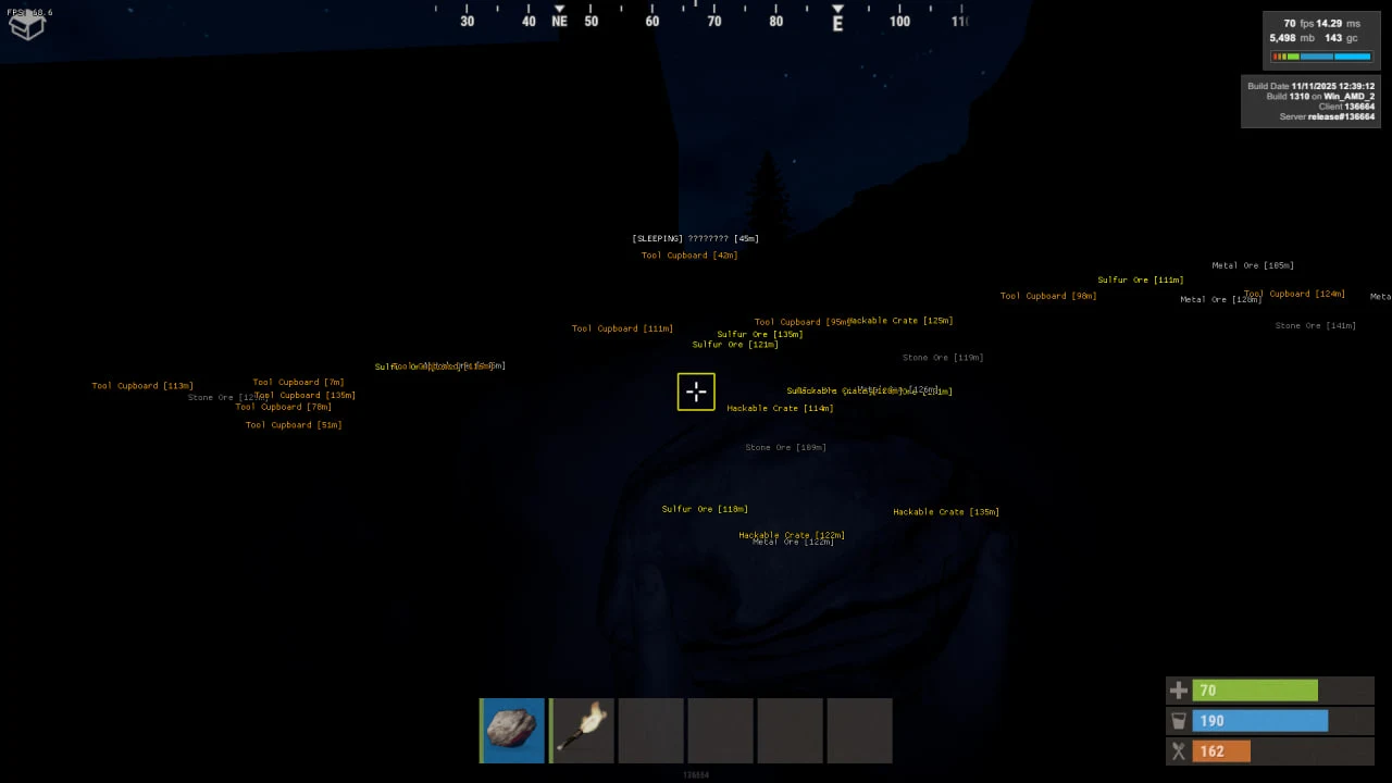 Screenshot 3 für den Cheat COURIERSCRIPT V2 im Spiel Rust
