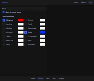 Screenshot 4 für den Cheat EVERWARE DMA im Spiel Rust