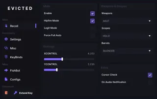 Screenshot 2 für den Cheat EVICTED MACROS im Spiel Rust