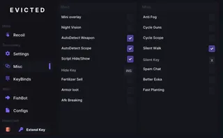 Screenshot 3 für den Cheat EVICTED MACROS im Spiel Rust