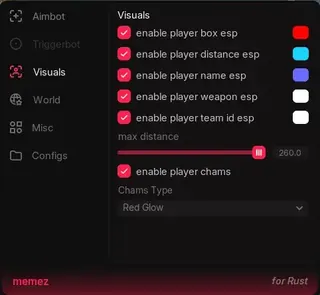 Screenshot 6 für den Cheat EXTERNAL im Spiel Rust