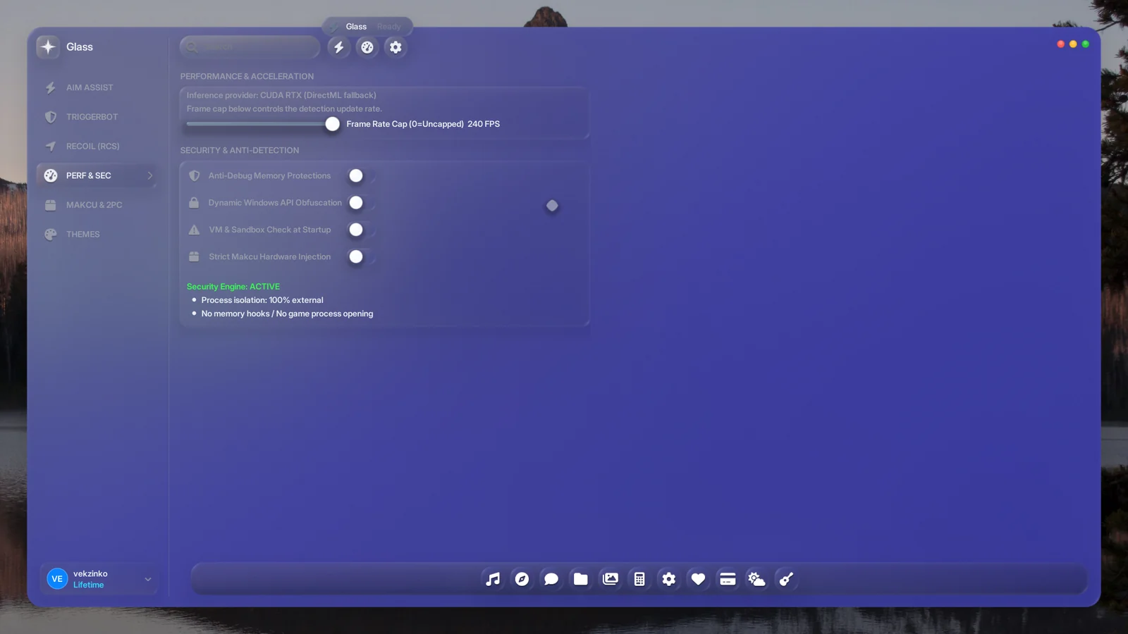 Screenshot 5 for cheat GLASS RUST in-game Rust