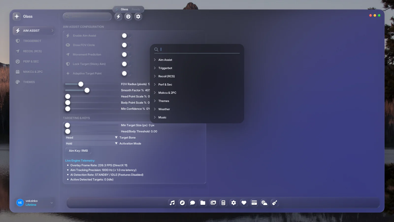 Screenshot 7 for cheat GLASS RUST in-game Rust