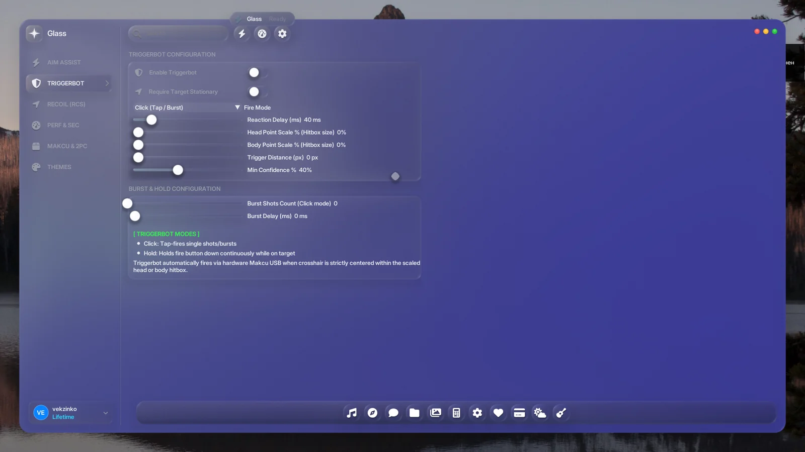Screenshot 3 for cheat GLASS RUST in-game Rust