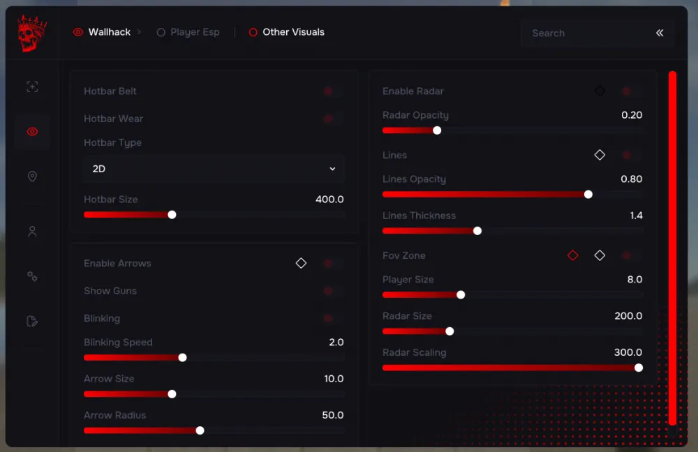 Скриншот 7 для чита LOVEC FULL в игре Rust