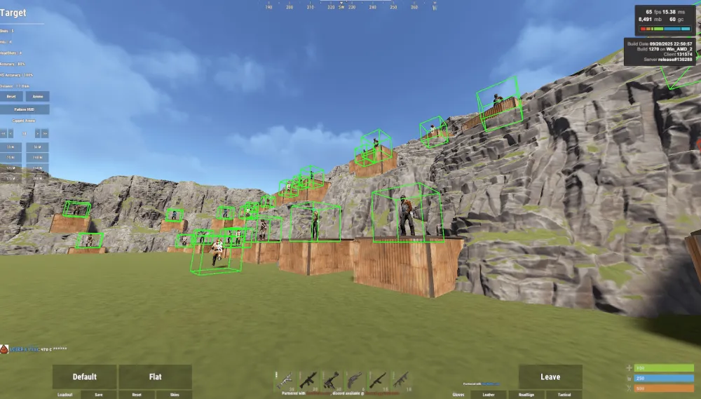 Скриншот 3 для чита LOVEC LITE в игре Rust