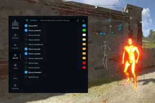 截图 1 的作弊器 MASON 游戏中 Rust