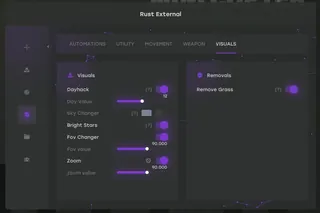 截图 3 的作弊器 MATRIX EXTERNAL 游戏中 Rust