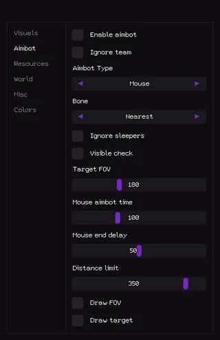 Screenshot 5 für den Cheat STEALTH FULL im Spiel Rust